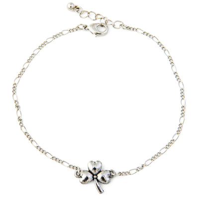 Shamrock Ankle Bracelet - Creative Irish Gifts
