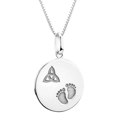 Baby Feet Necklace - Creative Irish Gifts