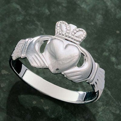 Sterling Silver Child's Claddagh Ring - Creative Irish Gifts