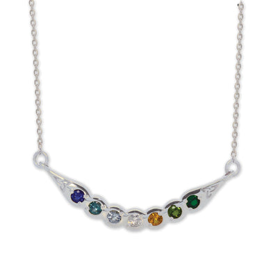 Family Birthstone Bar Necklace - Creative Irish Gifts