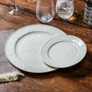 Belleek Trinity Dinner Plate - Creative Irish Gifts