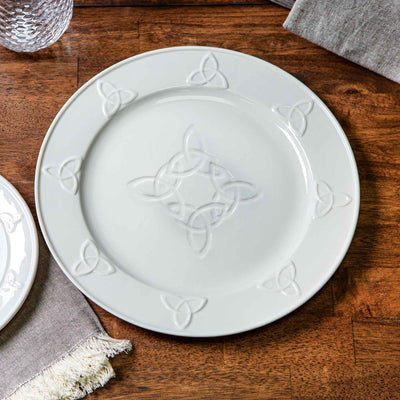 Belleek Trinity Dinner Plate - Creative Irish Gifts