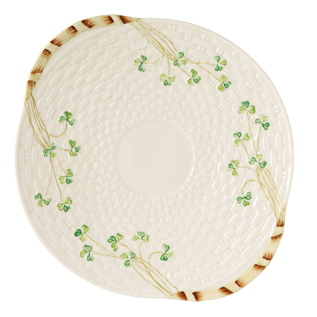 Belleek Shamrock Plates - Creative Irish Gifts