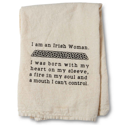 Irish Woman Tea Towel - Creative Irish Gifts