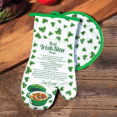 Irish Stew Mitt and Pot Holder - Creative Irish Gifts