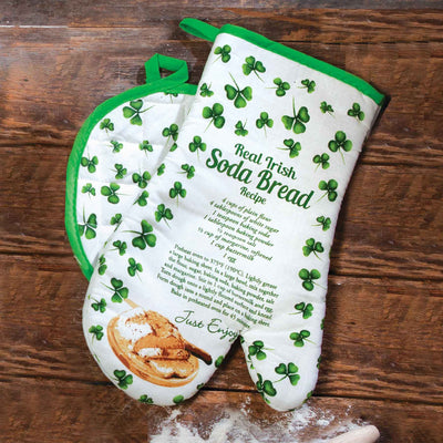 Irish Soda Bread Mitt and Pot Holder - Creative Irish Gifts