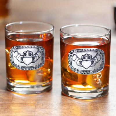 Claddagh Old Fashioned Set - Creative Irish Gifts