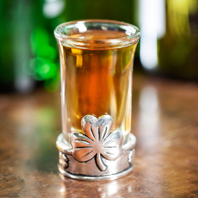 Shamrock Shot Glass - Creative Irish Gifts
