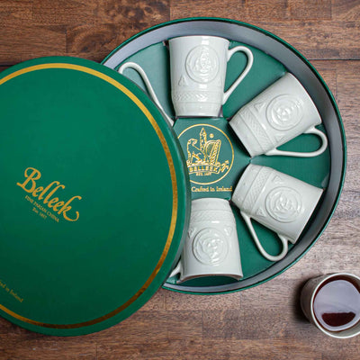 Belleek Celtic Mug Set - Creative Irish Gifts