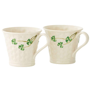 Belleek Shamrock Mugs - Creative Irish Gifts
