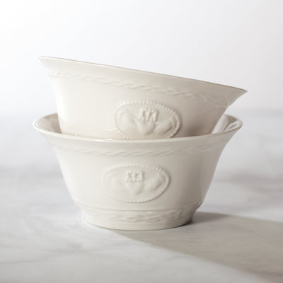 Belleek Claddagh Bowl Pair - Creative Irish Gifts