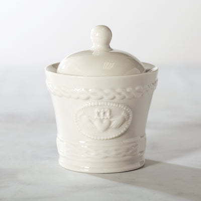 Belleek Claddagh Sugar Bowl - Creative Irish Gifts