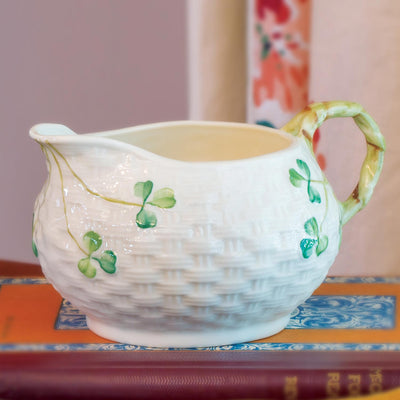 Belleek Shamrock Cream Jug - Creative Irish Gifts