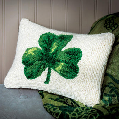 Shamrock Throw Pillow - Creative Irish Gifts