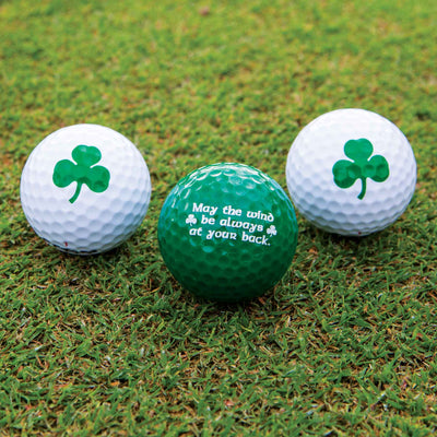 Irish Blessing Golf Balls - Set of 3 - Creative Irish Gifts
