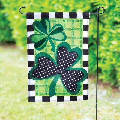 Shamrock Garden Flag - Creative Irish Gifts