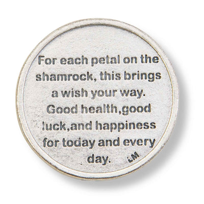 Shamrock Petal Coin - Creative Irish Gifts