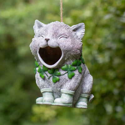 Cat Birdhouse - Creative Irish Gifts