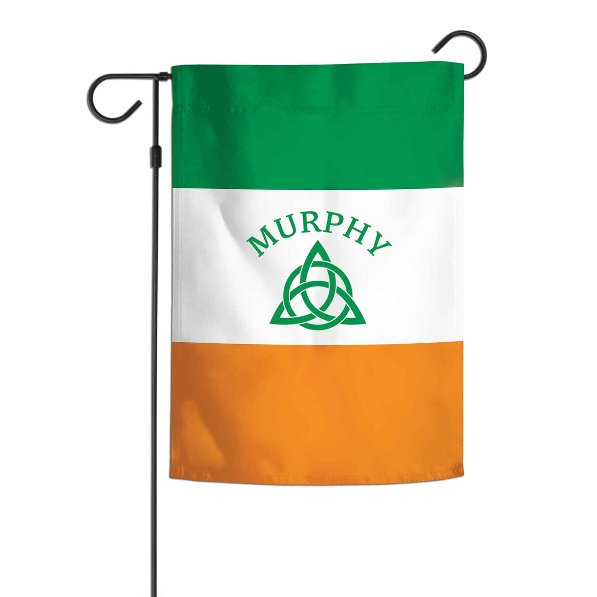 Personalized Garden Irish Flag and Flag Pole - Creative Irish Gifts