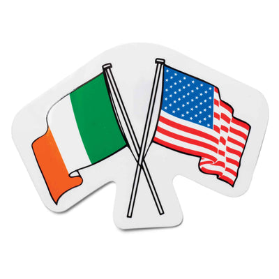 Irish American Sticker - Creative Irish Gifts