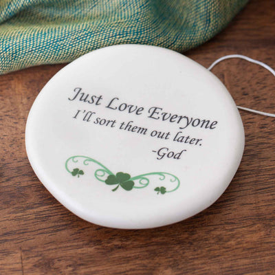 Love Everyone Trinket Tray - Creative Irish Gifts