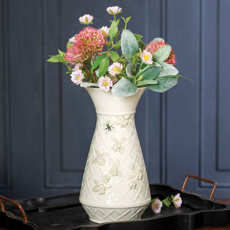 2023 Belleek Edition Piece Rose Trellis Vase - Creative Irish Gifts