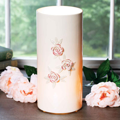 Belleek Peony Luminaire - Creative Irish Gifts