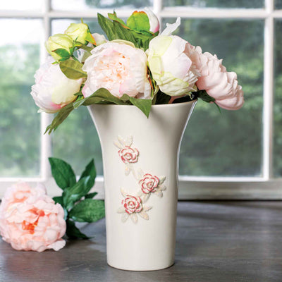 Belleek Peony Vase - Creative Irish Gifts