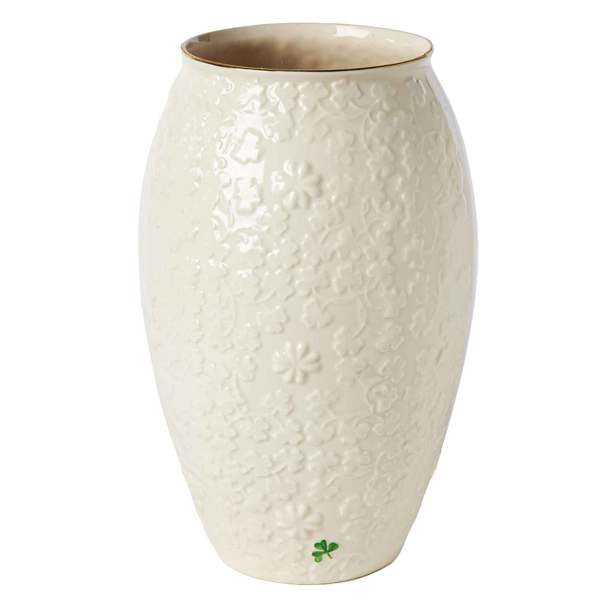Belleek Field of Shamrock Vase - Creative Irish Gifts