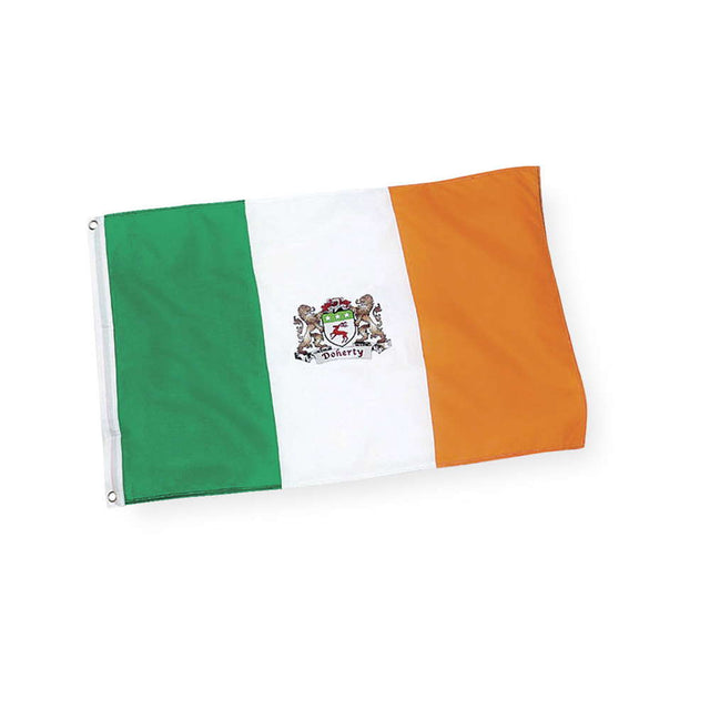 Personalized Coat of Arms Irish Flag - Creative Irish Gifts