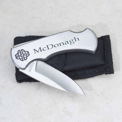 Personalized Celtic Knot Stainless Knife - Creative Irish Gifts