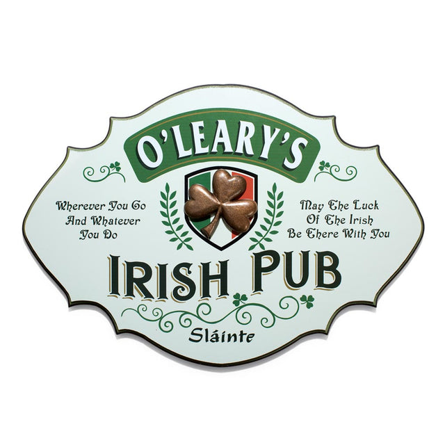 Personalized Irish Pub Sign - Creative Irish Gifts