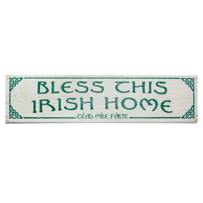Bless This Irish Home Plaque - Creative Irish Gifts