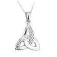 Trinity Knot Sterling Silver Pendant-Creative Irish gift