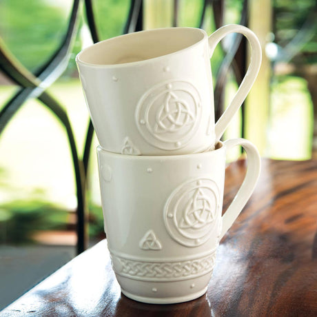 Belleek Celtic Mugs - Creative Irish Gifts