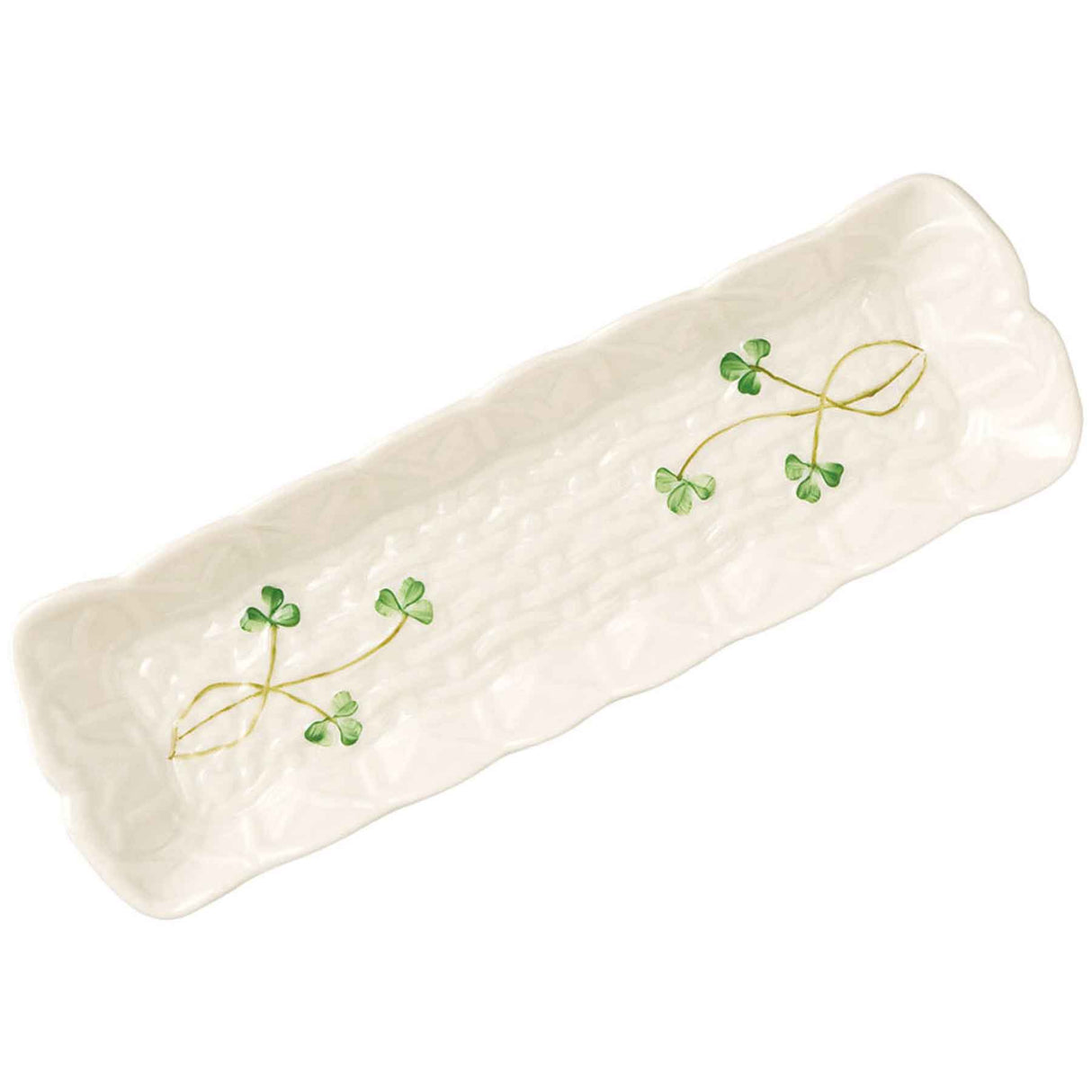 Belleek Shamrock Mint Tray - Creative Irish Gifts