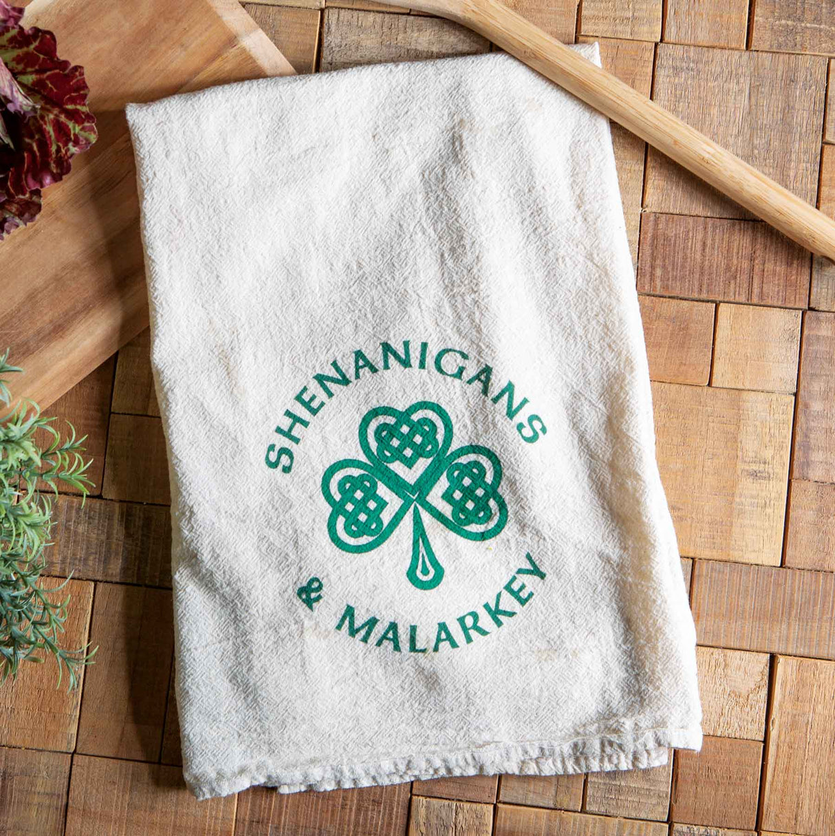 Shenanigans and Malarkey Tea Towel - Creative Irish Gifts