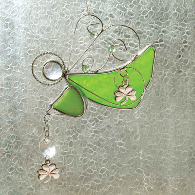 Irish Angel Stained Glass Suncatcher - Creative Irish Gifts