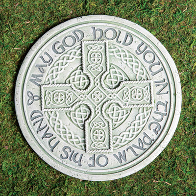 Celtic Cross Stepping Stone - Creative Irish Gifts