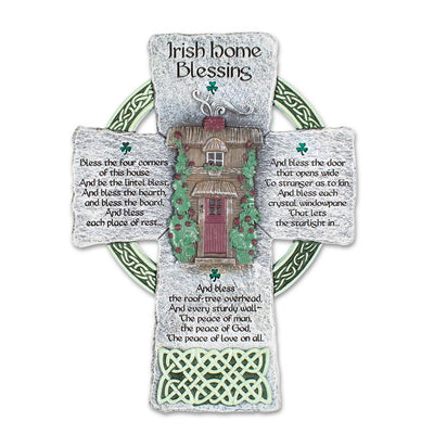 Irish Home Blessing Cross - Creative Irish Gifts